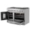 Forno Galiano 48In. Freestanding French Door Gas Range FFSGS6444-48 - alternate 6